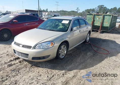 2010 Chevrolet Impala Lt из США, поврежденный, VIN 2G1WB5EK2A1217690